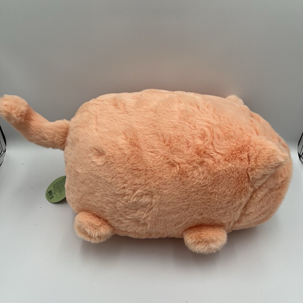 Large 14" Takashoji Lying Penguin In Orange Cat Costume Plush‎ NWT Adorable - Picture 10 of 10